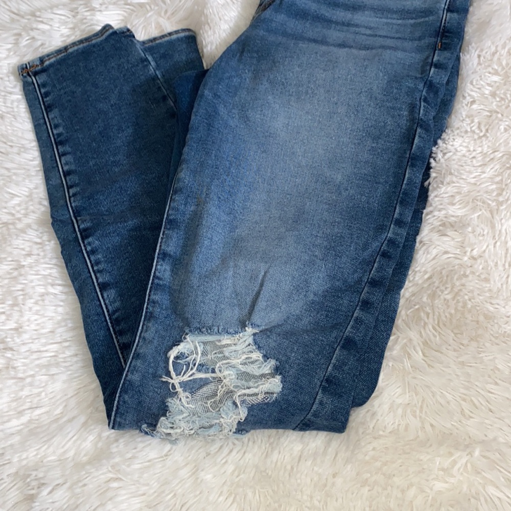 ✨AE High Rise Destroyed Jegging - Picture 4 of 10